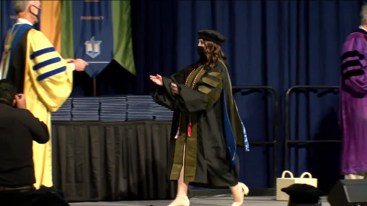 26-year-old mother graduates with doctor of pharmacy at Concordia University