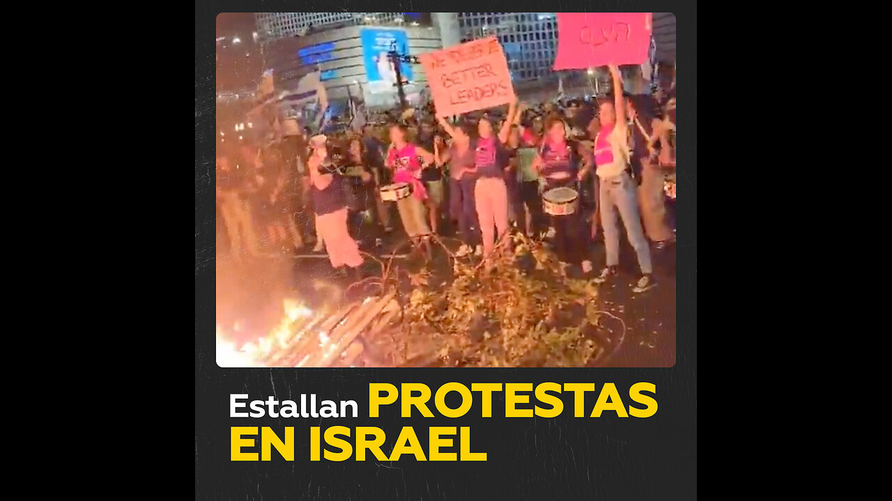 Protestas en Israel por la destitución del ministro de Defensa