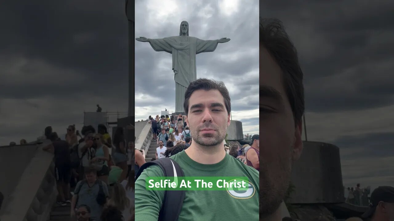 Selfie At Christ The Redeemer #shorts