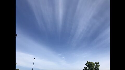 May 22, 2022 Spraying over Portland, Oregon - weather manipulation