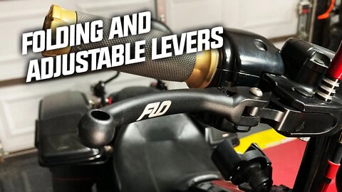 MX Style Adjustable Levers for your Harley | FLO Motorsports