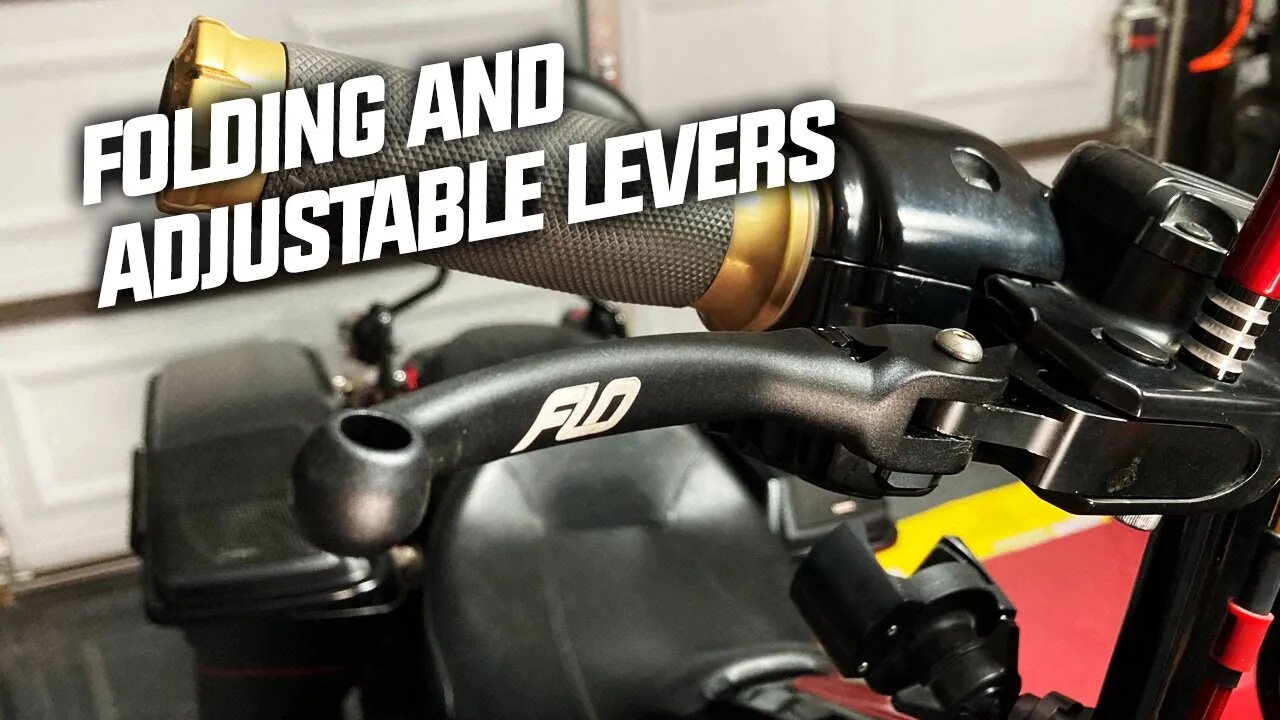 MX Style Adjustable Levers for your Harley | FLO Motorsports