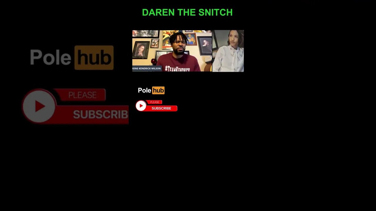 WHY THE SNITCH DAREN HATES KENDRICK? BECAUSE HE CALLED HIM OUT! AND KENDRICK REJECTED WEIRDO DAREN!