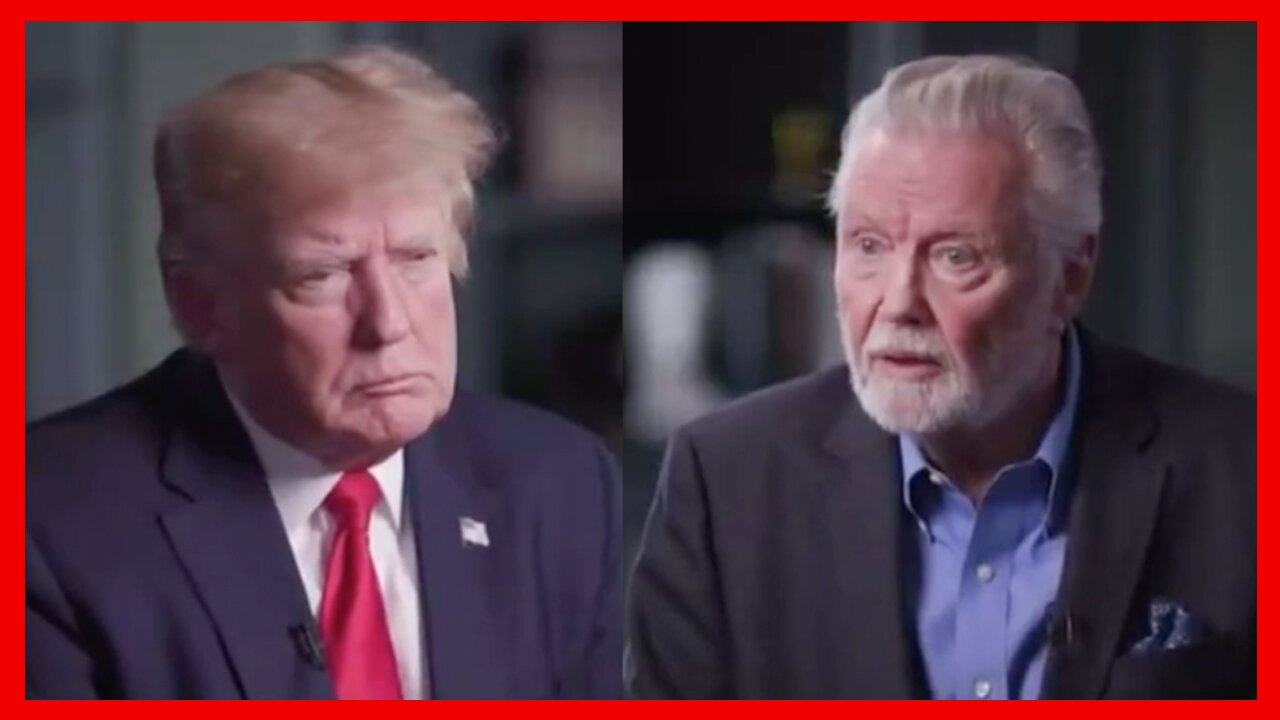 President Trump and Jon Voight Interview Clip