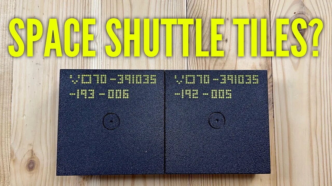 Space Shuttle Thermal Tile Coasters