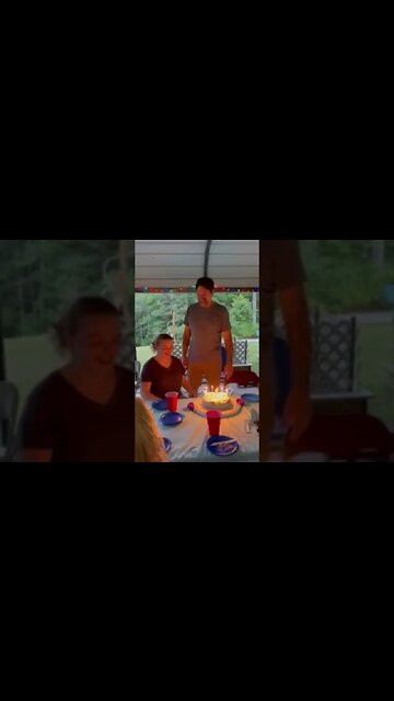 When you share a birthday with your kid and there’s only 1 cake.