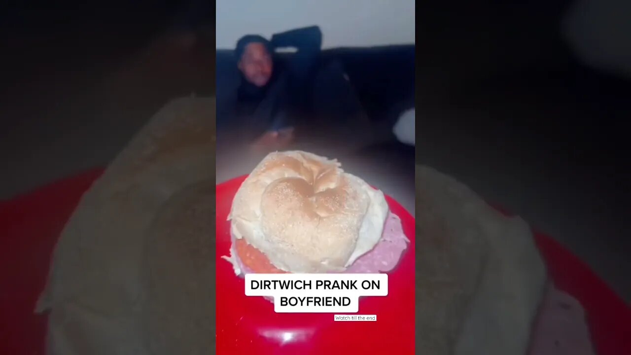 GIRLFRIEND MAKES DIRT-wich PRANK #shorts