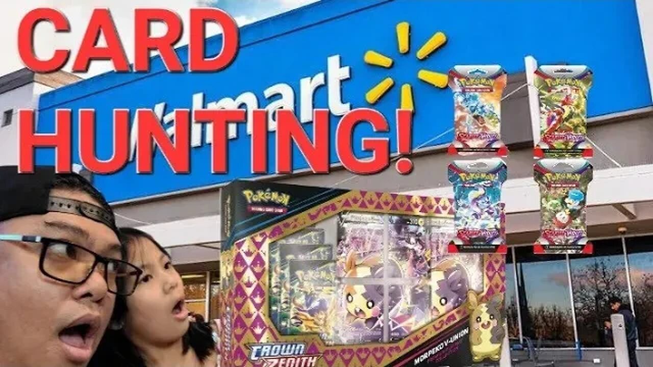 Walmart Hunting for Pokemon Trading Cards Restock