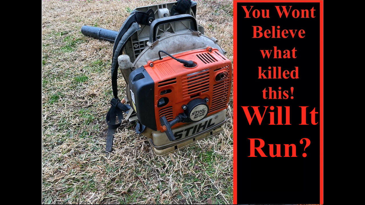 Stihl BR420 Back pack blower wont start