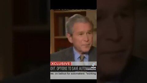 2008 Bush: I had to abandon free-market principles to save the free-market system - December 2008