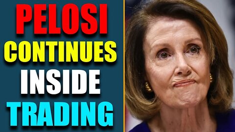 URGENT!! SCARY INTEL JUST DROPPED TODAY: PELOSI'S INSIDE TRADING UNFOLDED, AGAIN - TRUMP NEWS