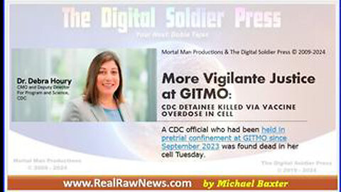 MORE VIGILANTE JUSTICE AT GITMO: CDC DETAINEE KILLED VIA VACCINE OVERDOSE IN HER CELL