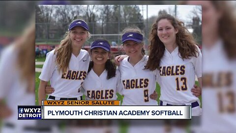 WXYZ Senior Salute: Plymouth Christian Academy softball