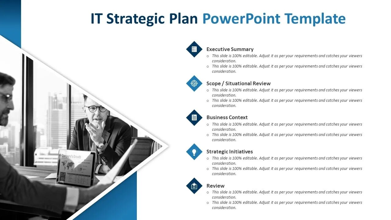 IT Strategic Plan PowerPoint Template