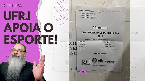 SUPOSTO campeonato NA URFJ gera CRÍTICAS de TIOZÕES que NÃO PEGARAM a PIADA, dá um DESCONTO aí TIO