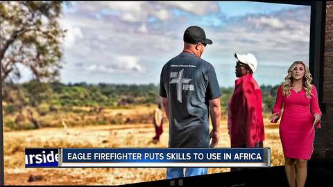 Eagle firefighter takes skills learned on the job to help those in Kenya