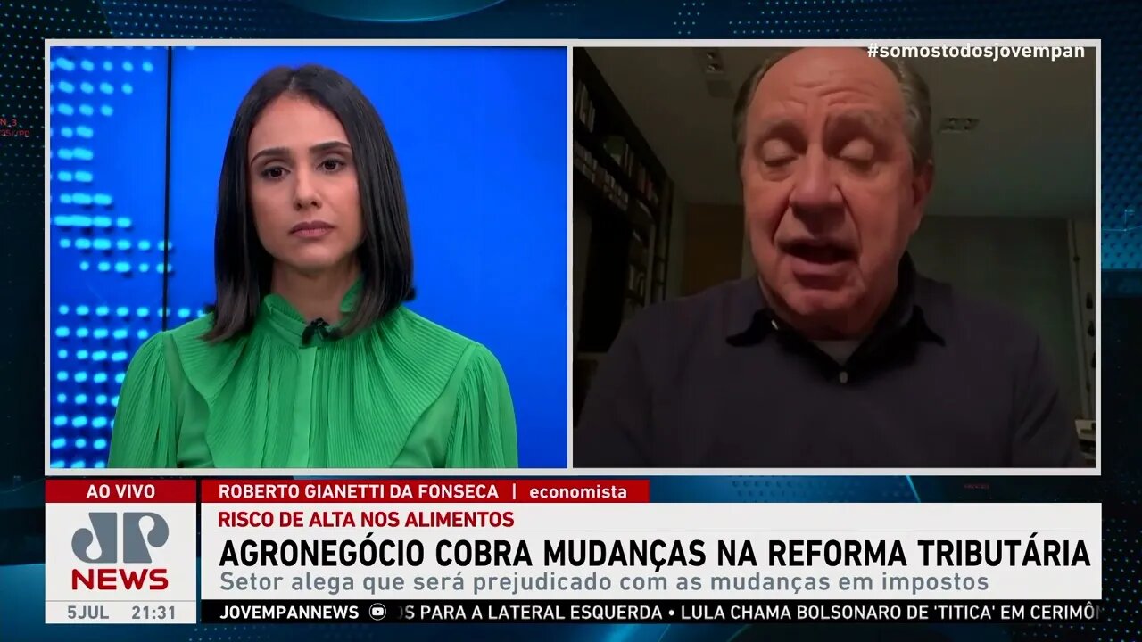 Economista analisa cobranças do agronegócio para mudanças na reforma tributária