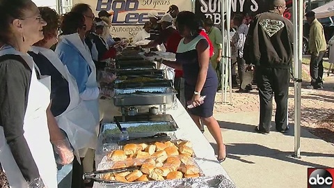 Meal for the community in Clearwater