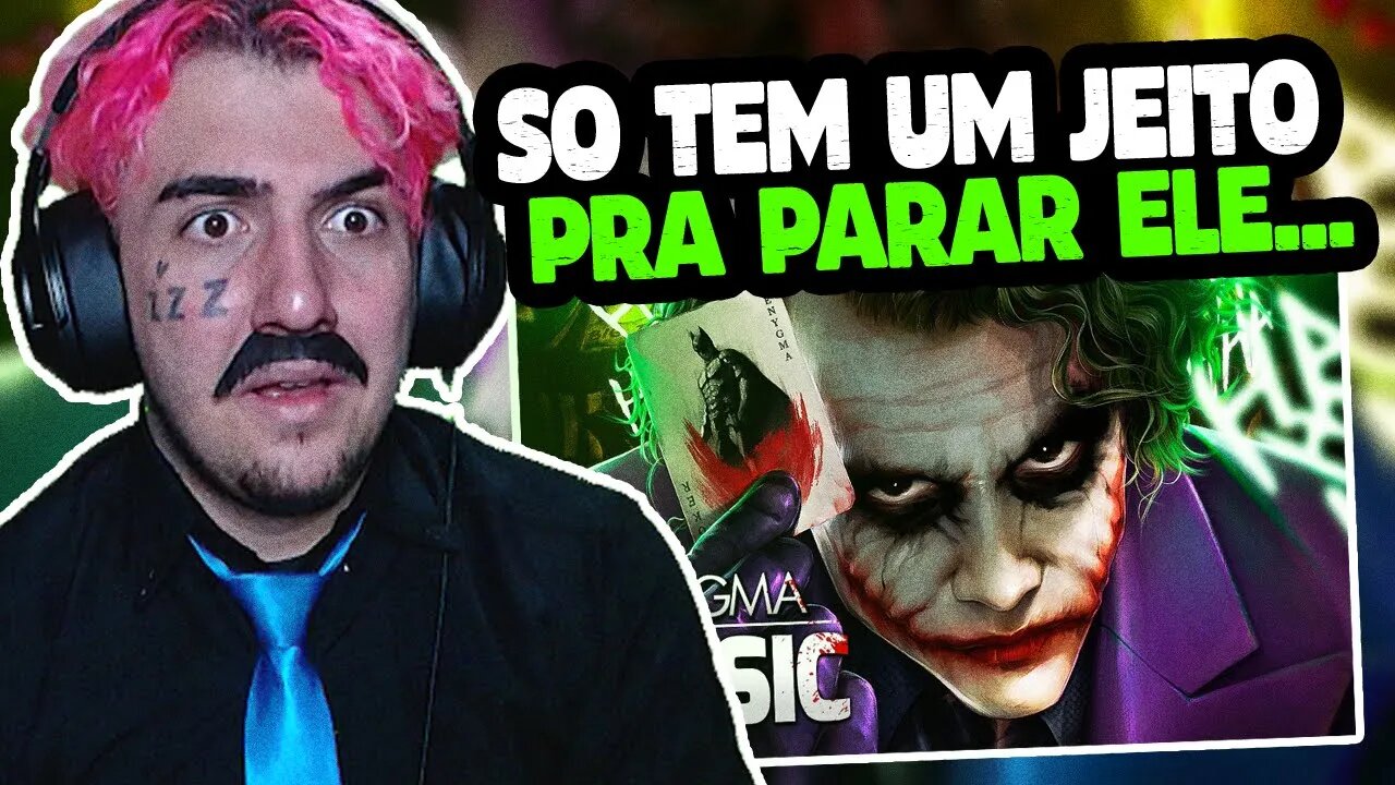 Why so Serious? | Coringa (Batman: O Cavaleiro das Trevas) | Enygma | REACT // PastorReact
