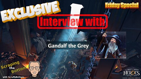 Exclusive: Interview with Gandalf the Grey