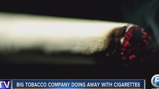 Big tobacco company doing away with cigarettes