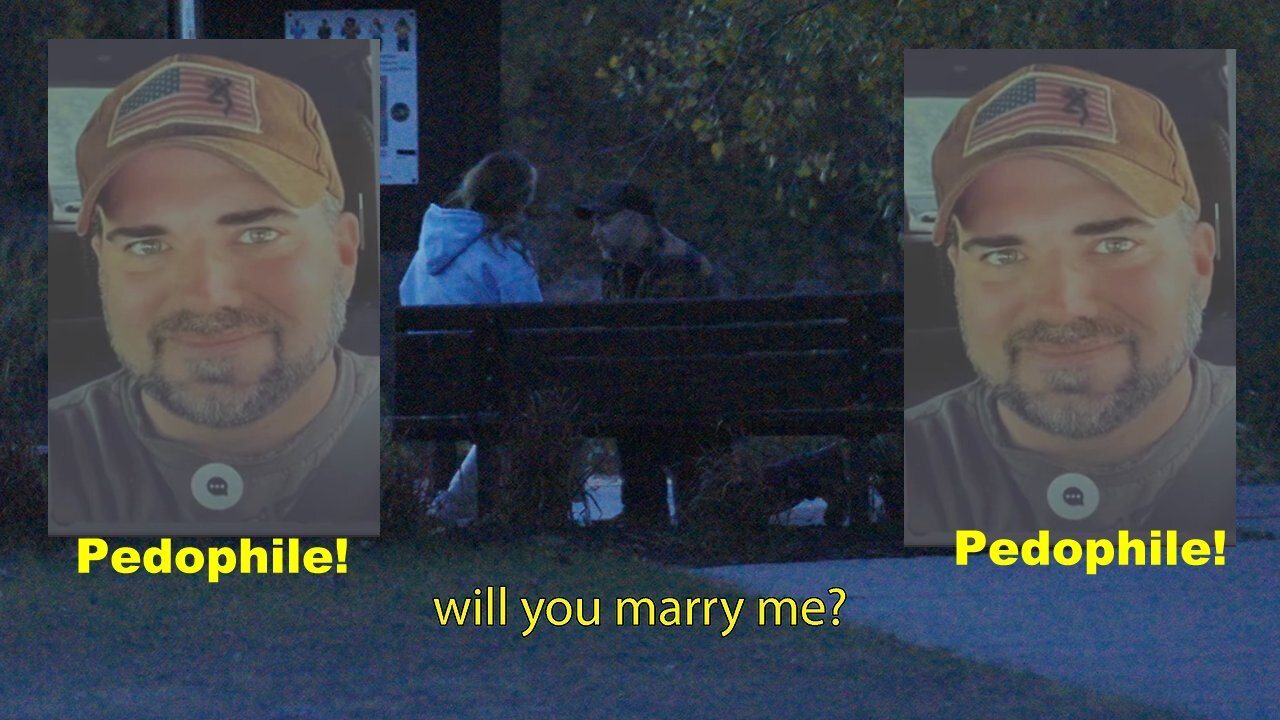 Pedophile Child Rapist Predator Gets On One Knee and Proposes To 14 Y/O Girl!