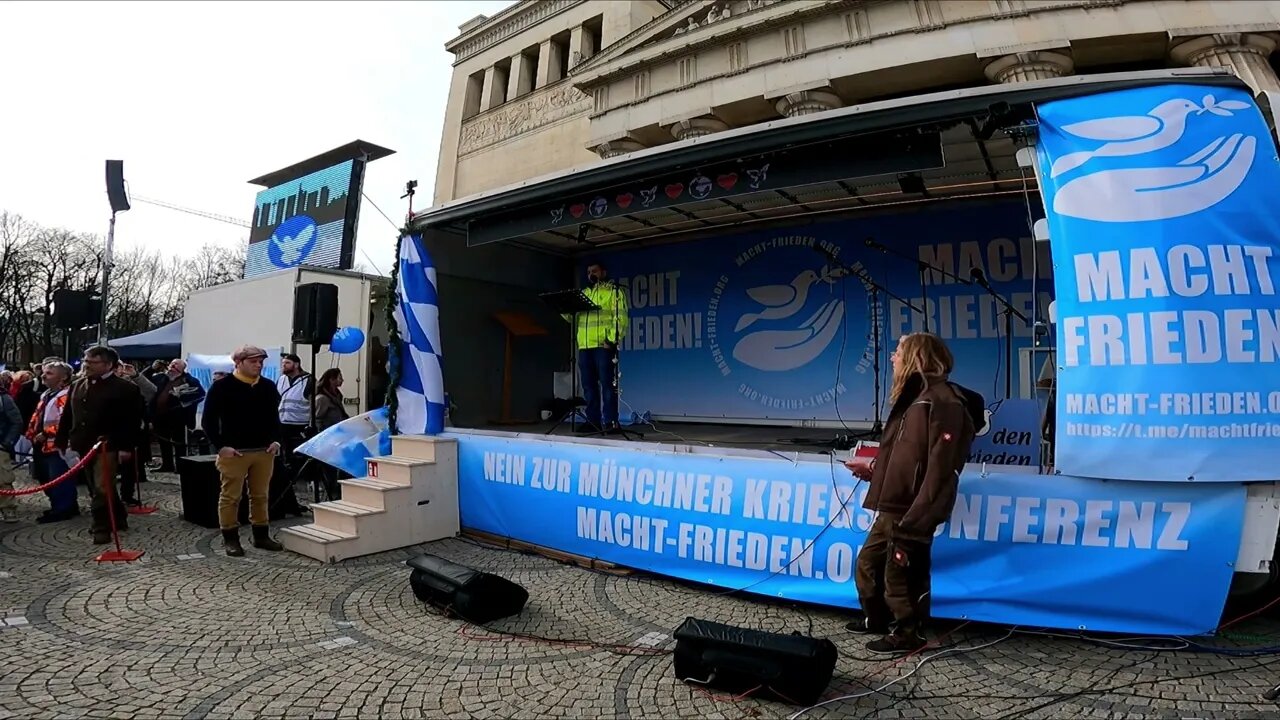 München - Kundgebung - 18.02.2023 - Macht Frieden!!!