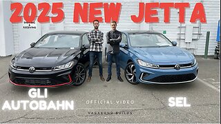 New Refreshed 2025 Jetta SEL vs GLI Autobahn