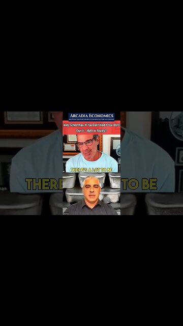 #AndySchectman : If You Don't Hold It You Don't Own It Myth or Reality