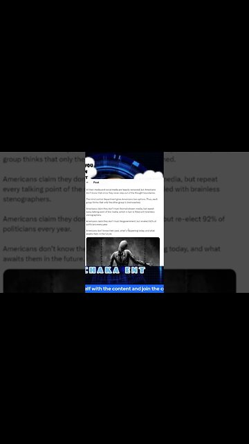 Don’t trust the government but