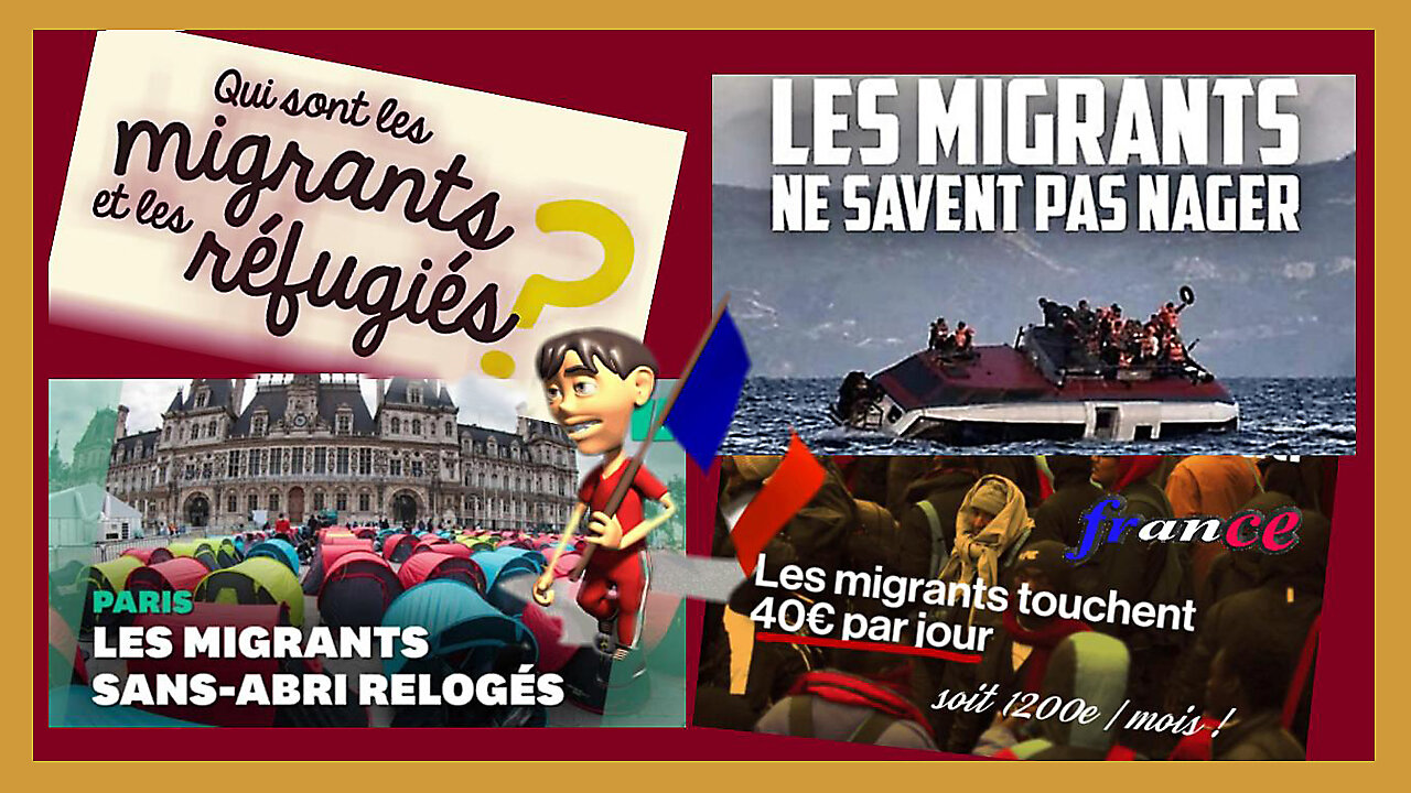 Les "migrants" solidaires veulent toujours plus ! Des ingrats? (Hd 720)