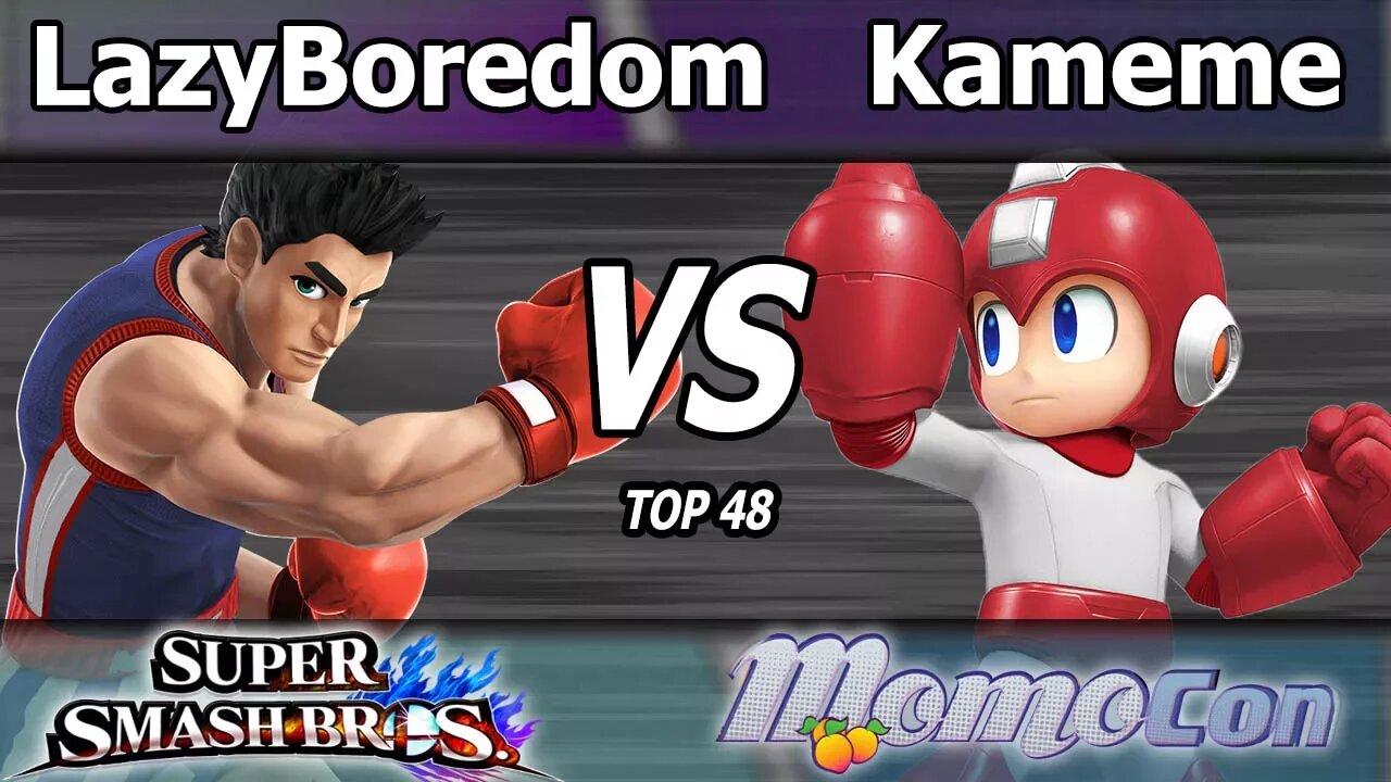 BL|LazyBoredom (Little Mac) vs. DNG|Kameme (Mega Man) - Wii U Top 48 - Momocon 2017