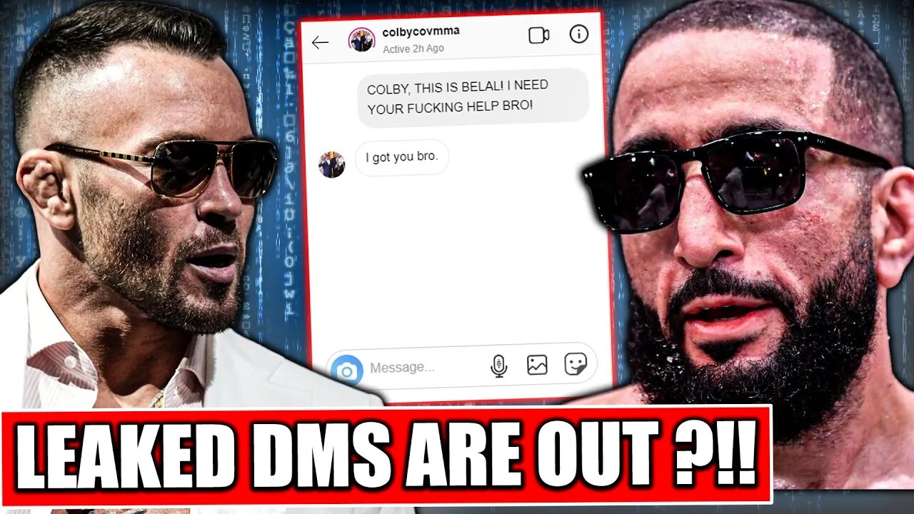 Belal Muhammad BEGS Colby Covington For Help !??