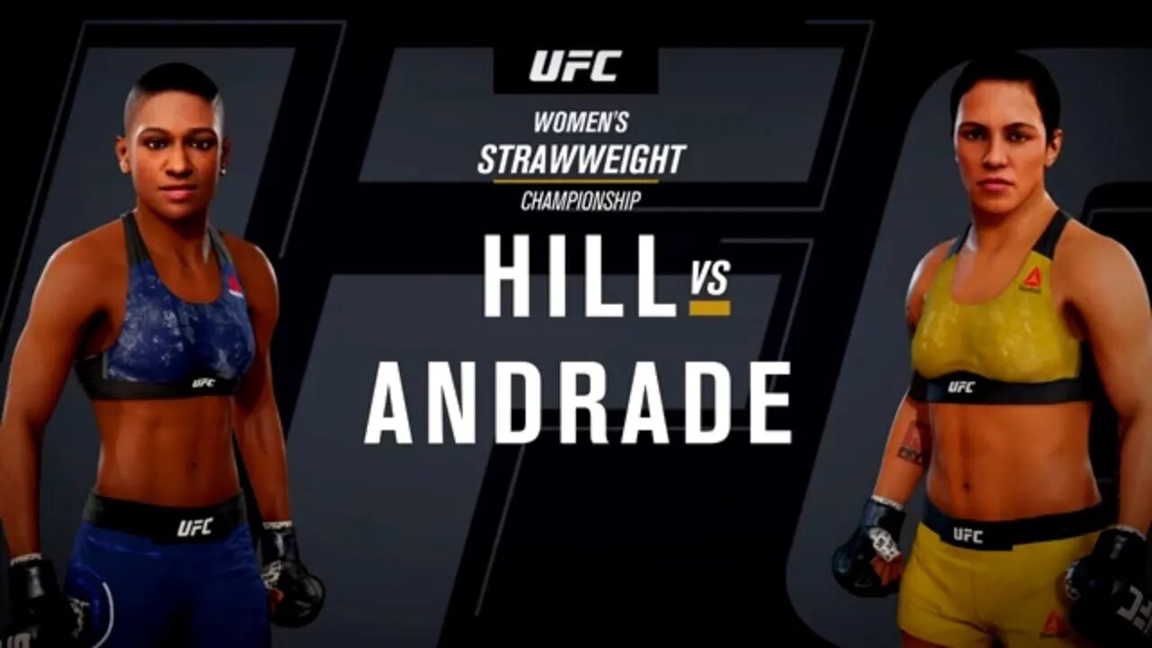 EA Sports UFC 3 Gameplay Jessica Andrade vs Angela Hill