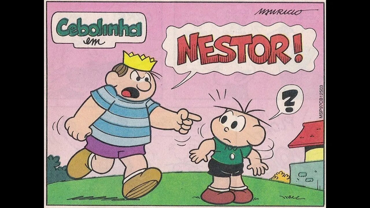 Cebolinha em-Nestor! | Gibis do Rapha 2