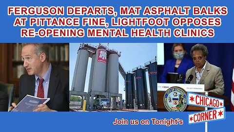 Top Watchdog Departs, MAT Asphalt Balks at Slap on Wrist, Mayor Opposes Mental Health Clinic Funding