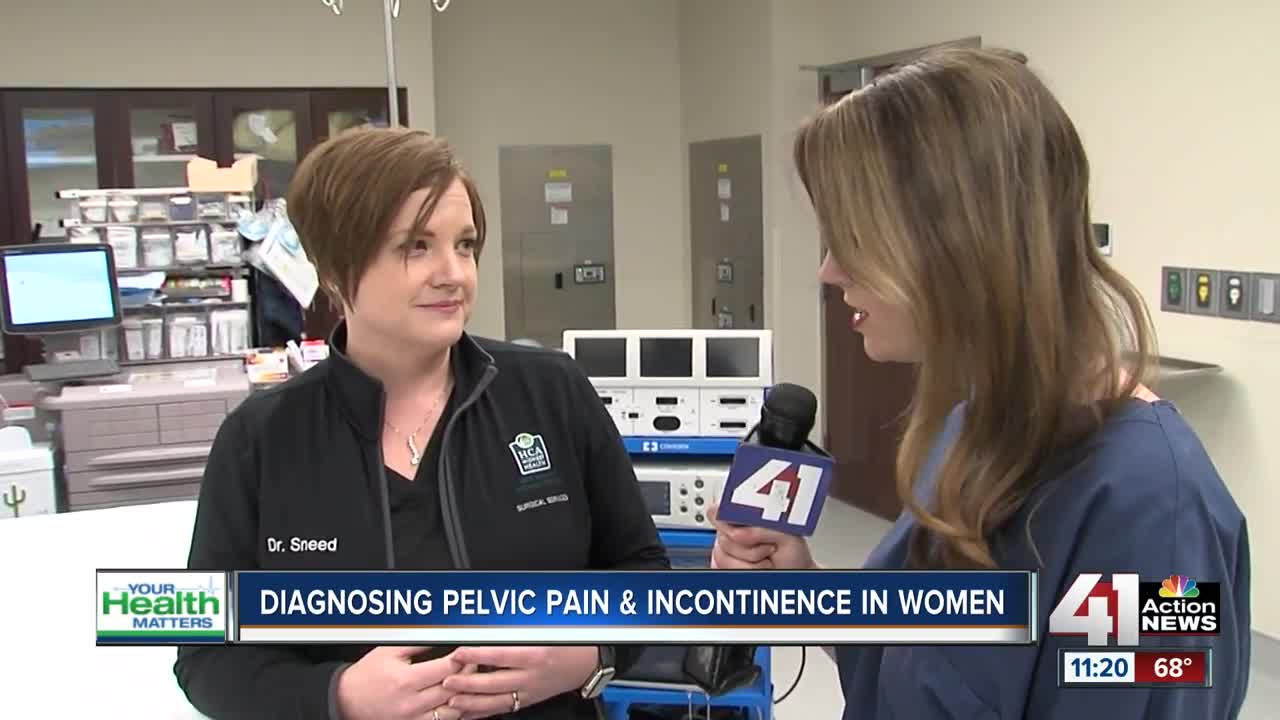 Your Health Matters: Diagnosing pelvic pain and incontinence in women