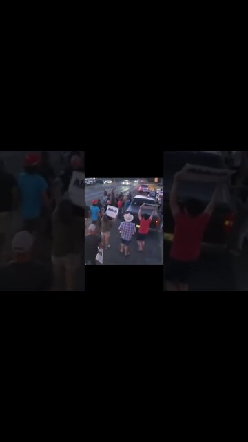 Beto Beats Cheeks from Rockdale, TX to the sound of Kid Rock. Protesters ensue.