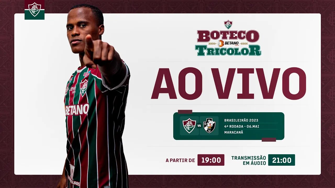 AO VIVO - FLUMINENSE X VASCO | 4ª RODADA DO CAMPEONATO BRASILEIRO 2023