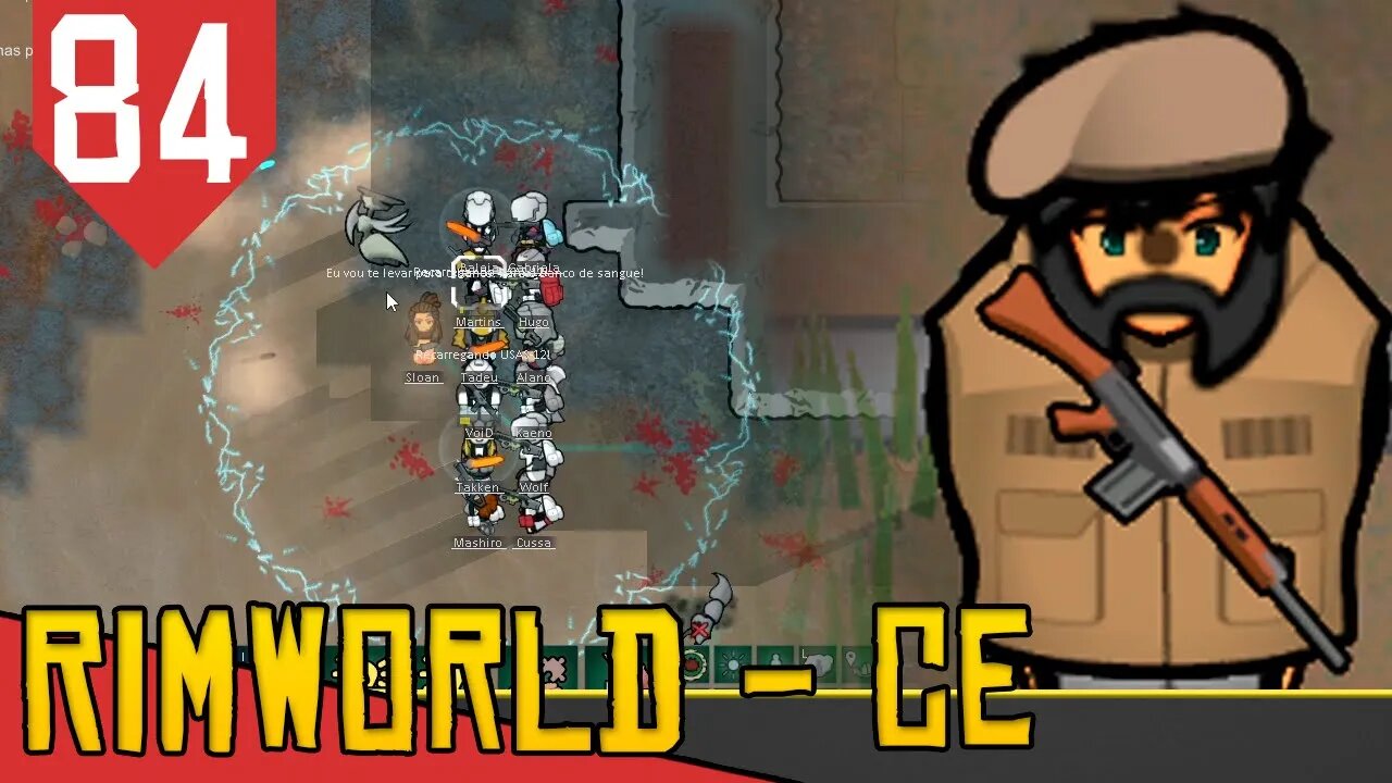 TRAPALHADAS PSIONICAS - Rimworld Combat Extended #84 [Série Gameplay PT-BR]