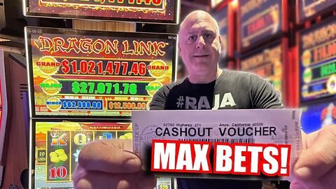 🔥 7 JACKPOTS IN LESS THAN 15 MINUTES! 🔥Best Run Ever Recorded on High Limit DRAGON LINK Slots!