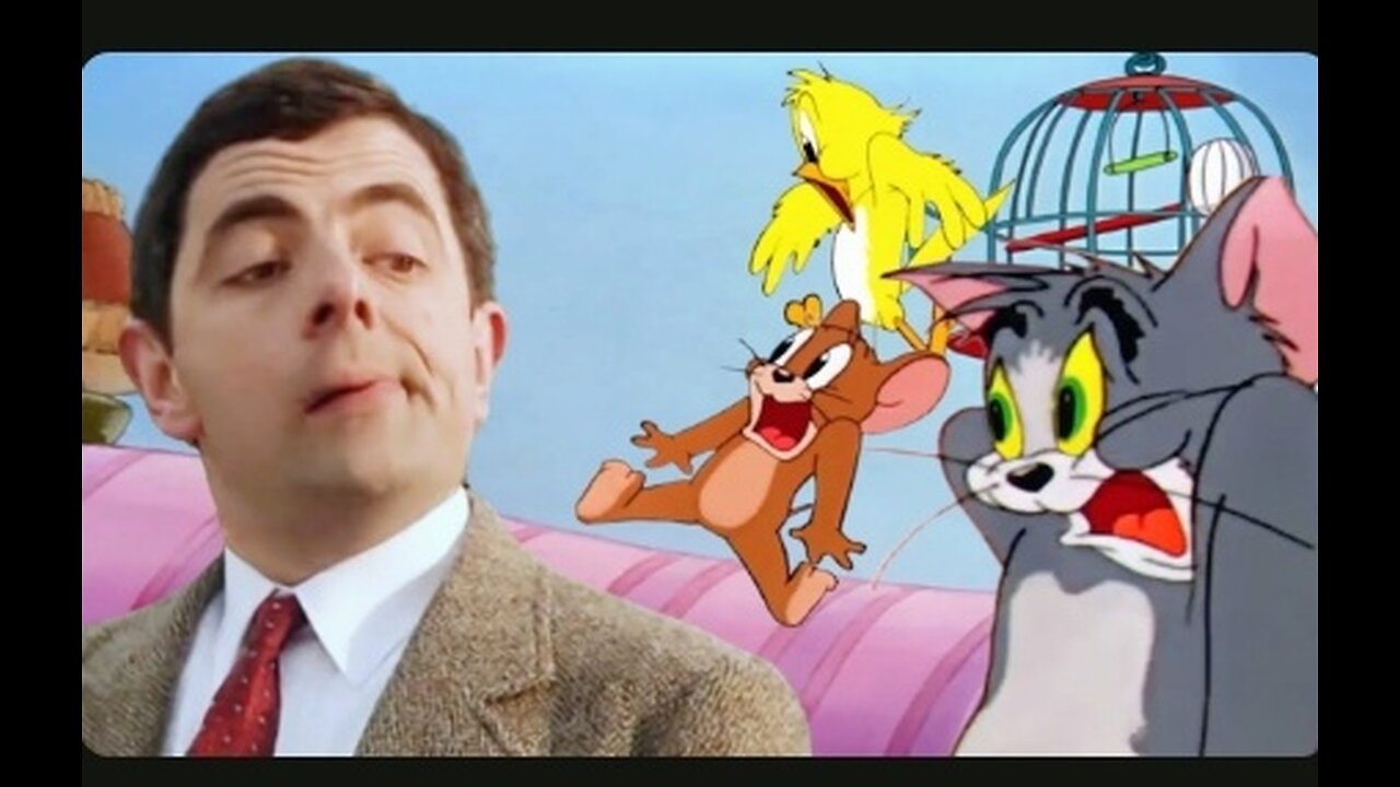 Mr Bean : In Tom And Jerry 😱 Part 2