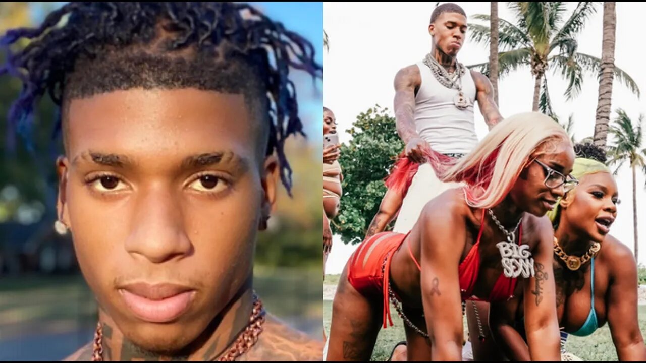 Rapper NLE Choppa Gets PUSHBACK For Walking 2 Black Females Like DOGS