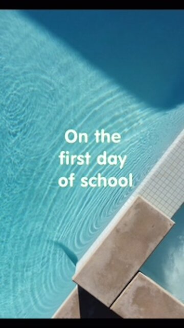 On the first day at school teacher asks a student?