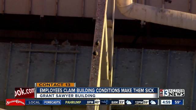 Pigeon poop and other issues investigated for causing mysterious illnesses at government building