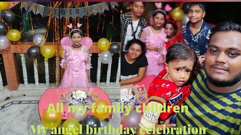 Happy Birthday to my dear daughter#abani#birthday, NABAJYOTI daughters|Birthday special pari 👗