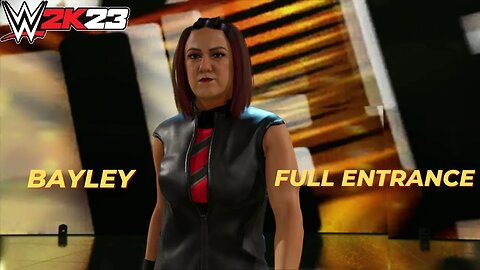 WWE 2k23 Bayley Full Entrance