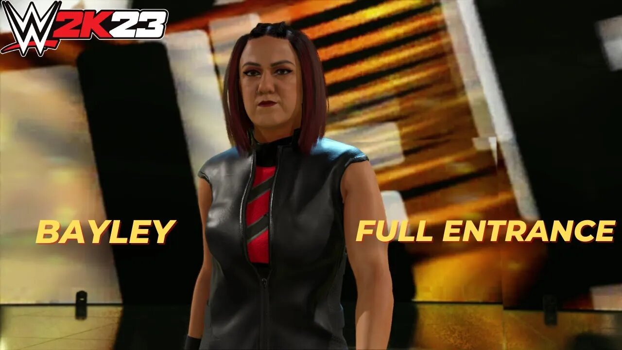 WWE 2k23 Bayley Full Entrance