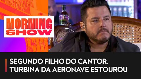 Jatinho com cantor Bruno faz pouso de emergência