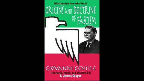 Origins And Doctrine Of Fascism by Giovanni Gentile